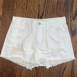 white shorts